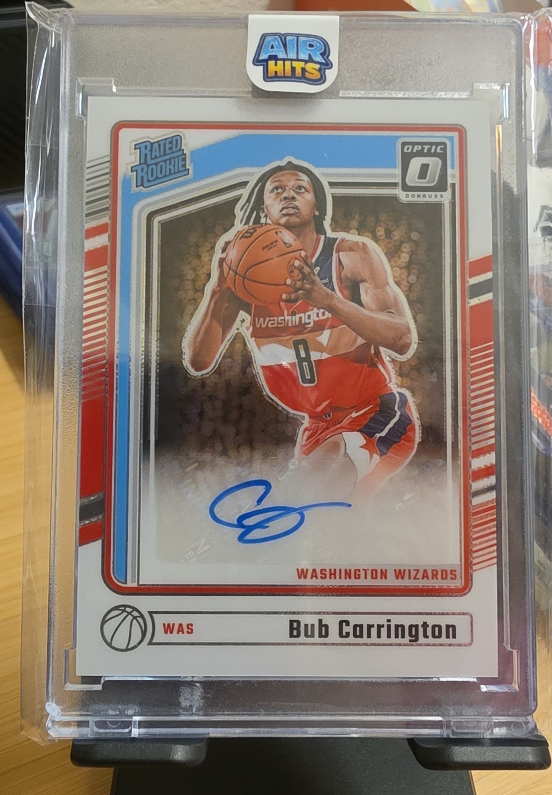 2024-25 Panini Donruss Optic - Rated Rookie Signatures Bub Carrington #311 (AU,