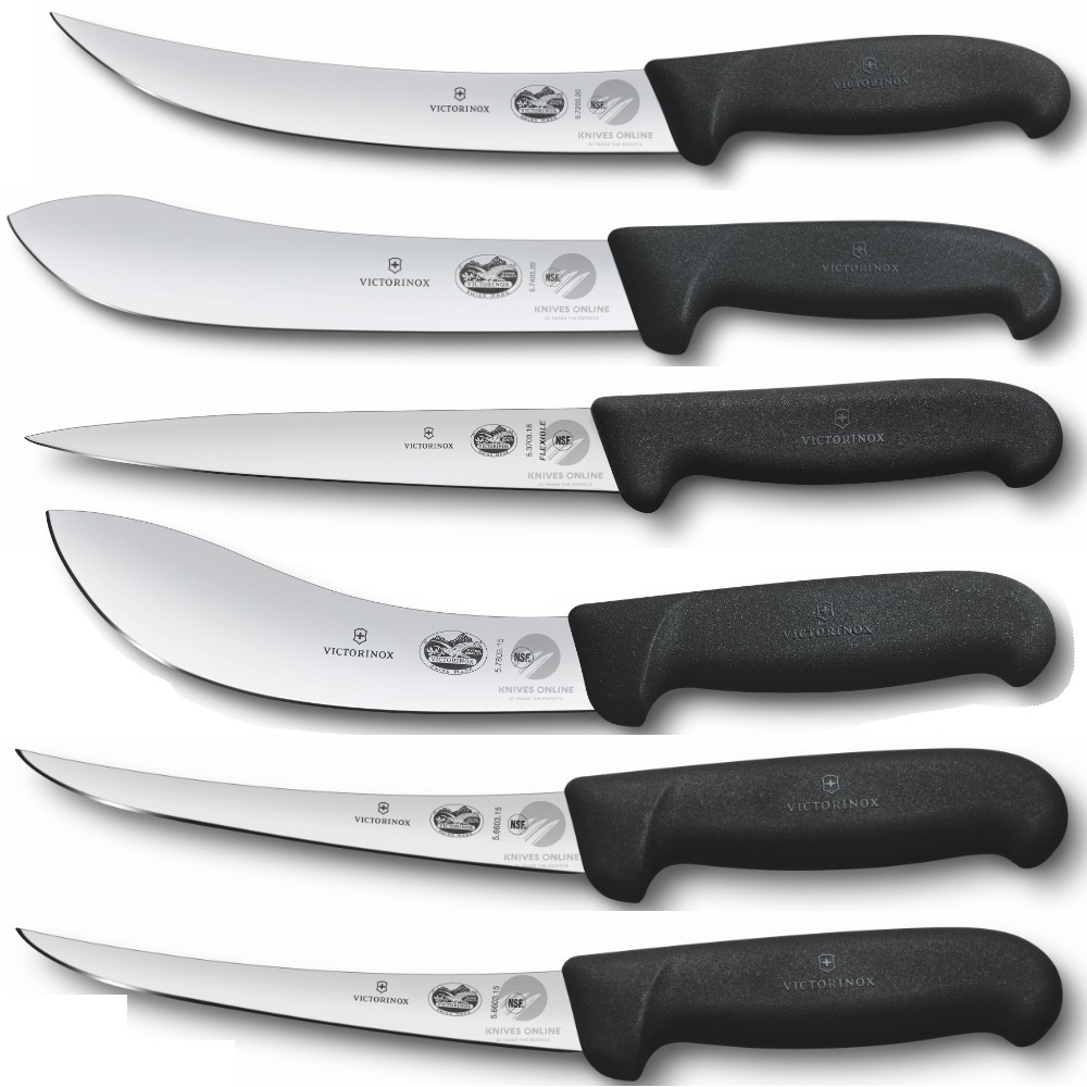 Victorinox 6pc Butcher Knife Set | 6 Piece Filleting Skinning