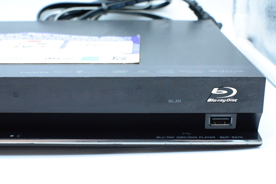 Sony Make Believe Blu-ray DVD Disc Player BDP-S570 3d Ready. Tested & Working - Image 4 of 4