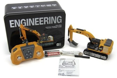 HG4-413 RC Bagger 1:64 RTR   Mikro RC Excavator mit beweglichem Ausleger und 2,4