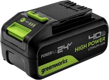 Greenworks 24 V 4Ah Battery High Power Rechargeable Lithium-Ion Battery Compati