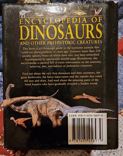 Encyclopedia Of Dinsosaurs Hardcover - Picture 3 of 3