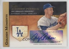 2012 Topps Golden Moments Johnny Podres #GMA-JPO Auto 0t2