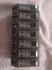 Lot Of 7 GE 30amp Bolt On Circuit Breakers