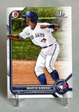 Martin Gimenez 2022 Bowman 1st #BP-97 Toronto Blue Jays