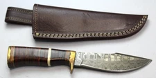Rite Edge Damascus Steel DM-1066 5" Blade Knife