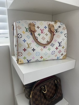 LOUIS VUITTON LV X TM Monogram Multicolor Speedy Bandouliere 25