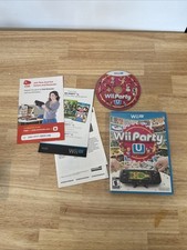 Wii Party U (Nintendo Wii U, 2013) Complete - Disc Doesn't Work