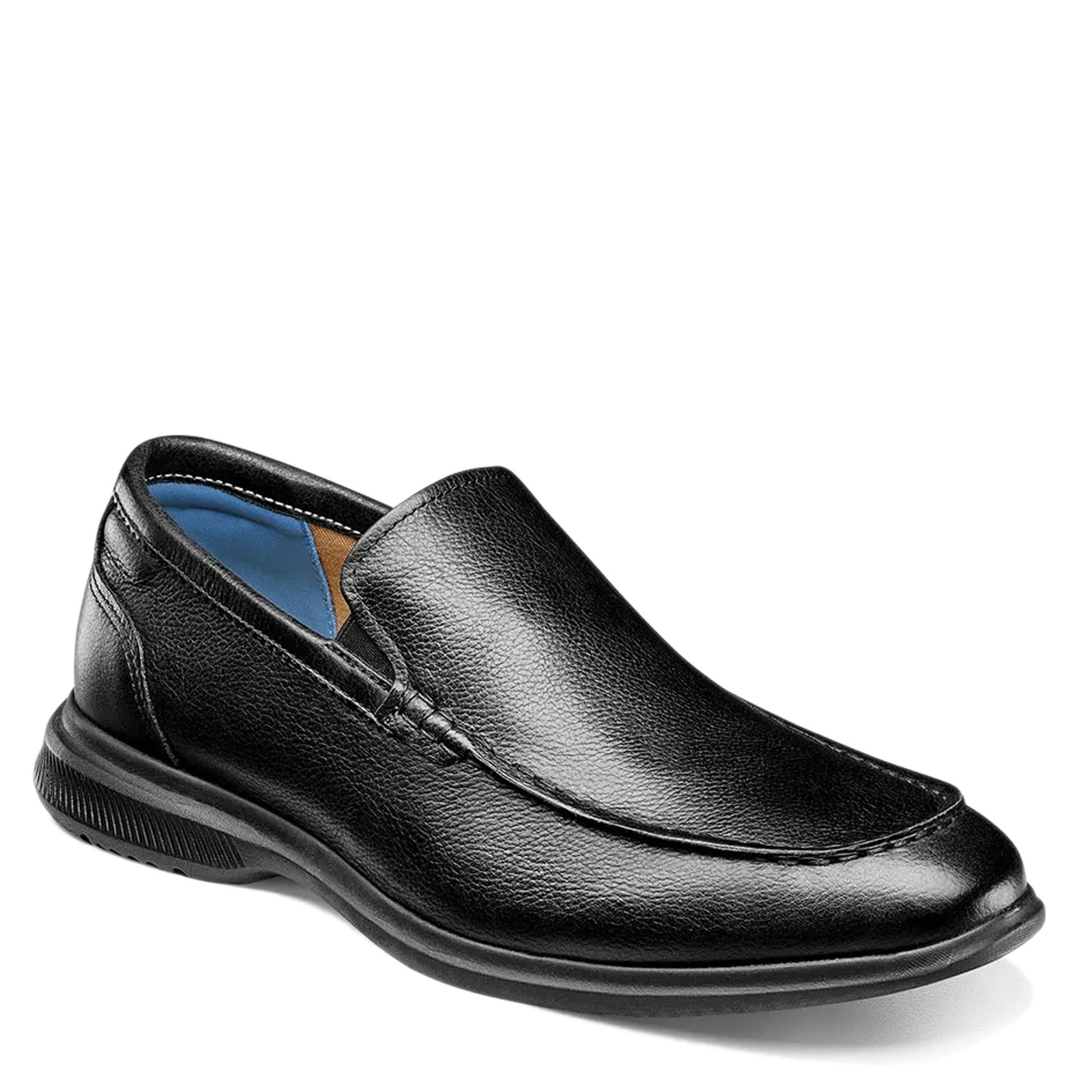 Мужские венецианские мокасины Florsheim Hampton Moc Toe черные 13 М 14397-001 Black LEA 15390₽