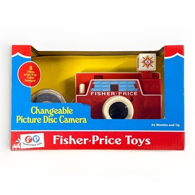Fisher-Price Changeable Picture Disc Camera   Retro   Factory Sealed   Vtg Toy