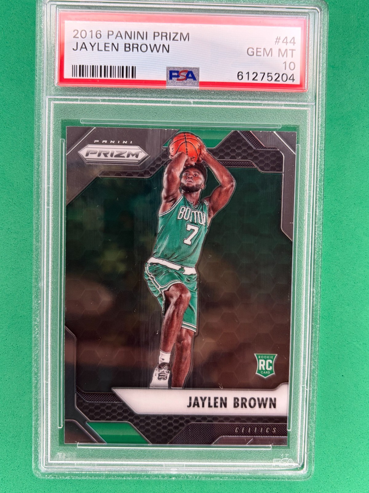 2016-17 Panini Prizm - Jaylen Brown #44 (RC) PSA 10
