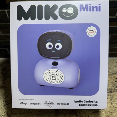 MIKO Mini AI Intelligent Robot Children STEM Toys Interactive Learning Purple