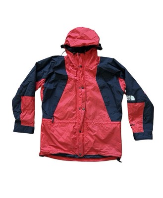 VTG 90s The North Face Gore-Tex Mountain Light Parka Jacket Red Black Large