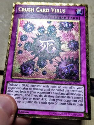 Yu-Gi-Oh! Ultimate Rare Style Crush Card Virus