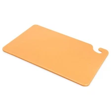 SAN JAMAR CB121812BR Cutting Board,12x18 in,Brown 20X879