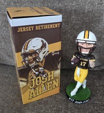 JOSH ALLEN  Jersey Retirement Number 17  Bobblehead Univ Of Wyoming NEW