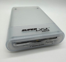 Imation Super Disk USB Drive for Macintosh Model SD-USB-M3 Floppy Disc UNTESTED
