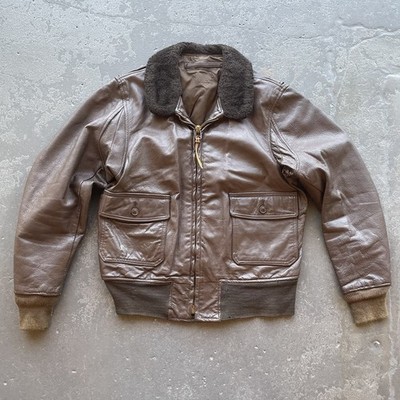 50s usn G-1 フライト ジャケット usa navy vintage Vintage 50s G-1 Flight Jacket USN U.S. Navy Size 46 | eBay