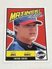 2001 Upper Deck Vintage Baseball Matinee Idols - Chipper Jones - Atlanta Braves