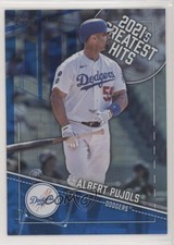 2022 Topps Series 1 2021's Greatest Hits Blue Albert Pujols #21GH-7 07pa