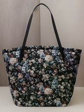 Herschel Joana Tote Bag Liberty Floreale Mews Zip Trolley Bagaglio Tasca e Marsupio