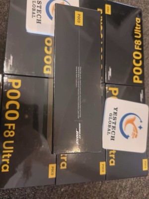 Genuine Xiaomi Poco F8 Ultra 512GB 16GB Black Global Version
