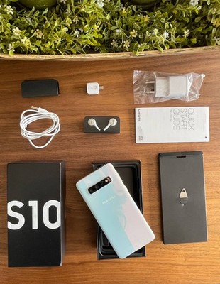 Samsung Galaxy S10 SM-G973F/DS - 128GB - Prism white (Ohne Simlock) (Dual-SIM)