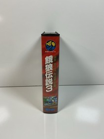 Neo Geo AES Garou Densetsu 3: Road to the Final Victory Complete (Tested)