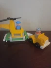 Vintage Fisher Price Little People Helicopter Transport #344