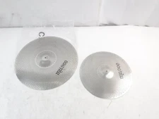 2 Pack Musoo 18" & 16"60%-70% Low Volume Crash Quiet Cymbals For Practice CY01