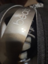 Beats by Dre Soft Case Bag for Solo Headphones Zipper Holder - Black