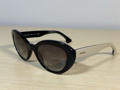 PRADA Cat Eye Sunglasses- SPR 15Q 1AB-0A7 - 53-19-140, Frame Only