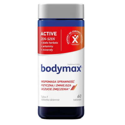 5702071502340 Bodymax Active suplement diety 60 tabletek (P1) Bodymax