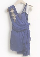 Weissman Showtime Blue/periwinkle Dancewear Costume Child Lyrical MODERN, Medium