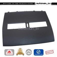 For Nissan Versa 2007-2012 Black Front Upper Top Center Dash Air Vent Trim Bezel