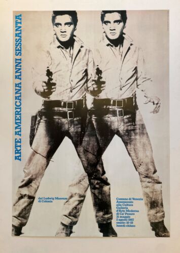 Andy Warhol, 1987 - Kunst Amerikanisch (Elvis Presley) - Werbung Vintage Poster - Bild 2 von 16