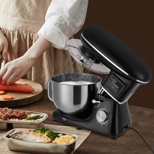 6.2L/6.5Qt K&uuml;chenmixer K&uuml;chenmaschine Elektrisch Teigmaschine Knetmaschine 1500W
