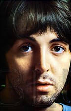 The Beatles Paul White Album Portraits 13x19" Photo Print