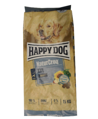 15kg Happy Dog  Naturcroq Adult  XXL Hundefutter