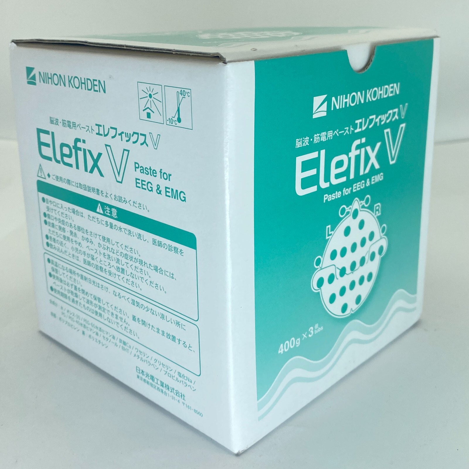 Elefix Original Nihon Kohden Elefix V Tub 16 oz. (400 gm) Case (3 Tubs) | eBay