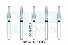 Dental Diamond Burs FG Round End Taper 856/021SC Super Coarse High Speed 50Pcs