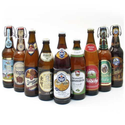 German beer set for men: 9x superior, delicious, different types