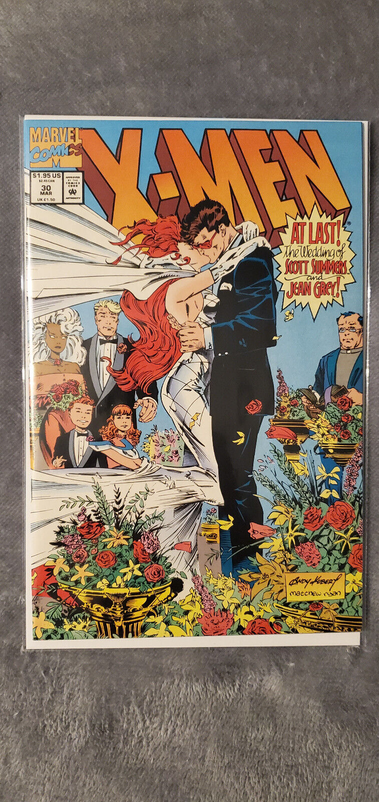 X-men #30 1995 The Wedding of Scott & Jean