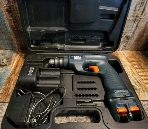 Black & Decker VersaPak VP820 Electric Drill W/ Case & Charger