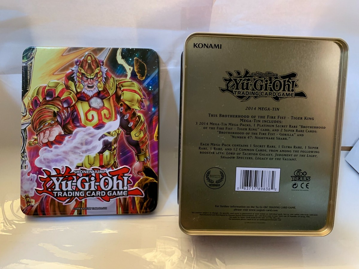 Yu-Gi-Oh! Mega Tin 2014 Brotherhood of the Fire Fist - Tiger King 