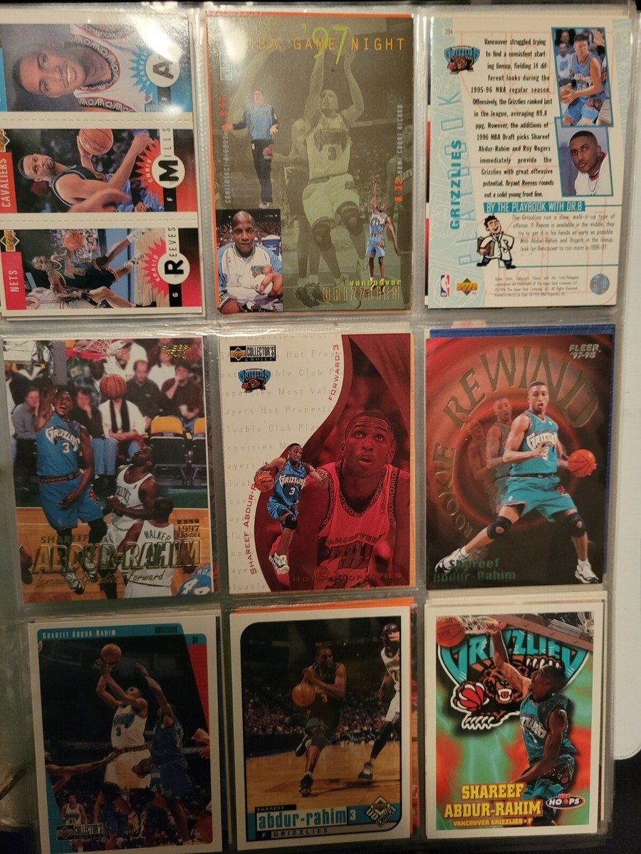 NBA Shareef abdur-rahimラヒム シリアル含む25枚セット Shareef