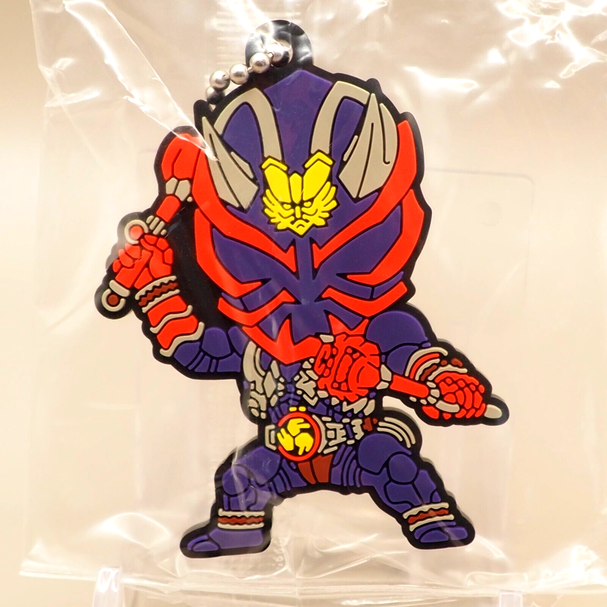 Kamen Rider Hibiki Legend Rider Rubber Mascot Keychain Banadai