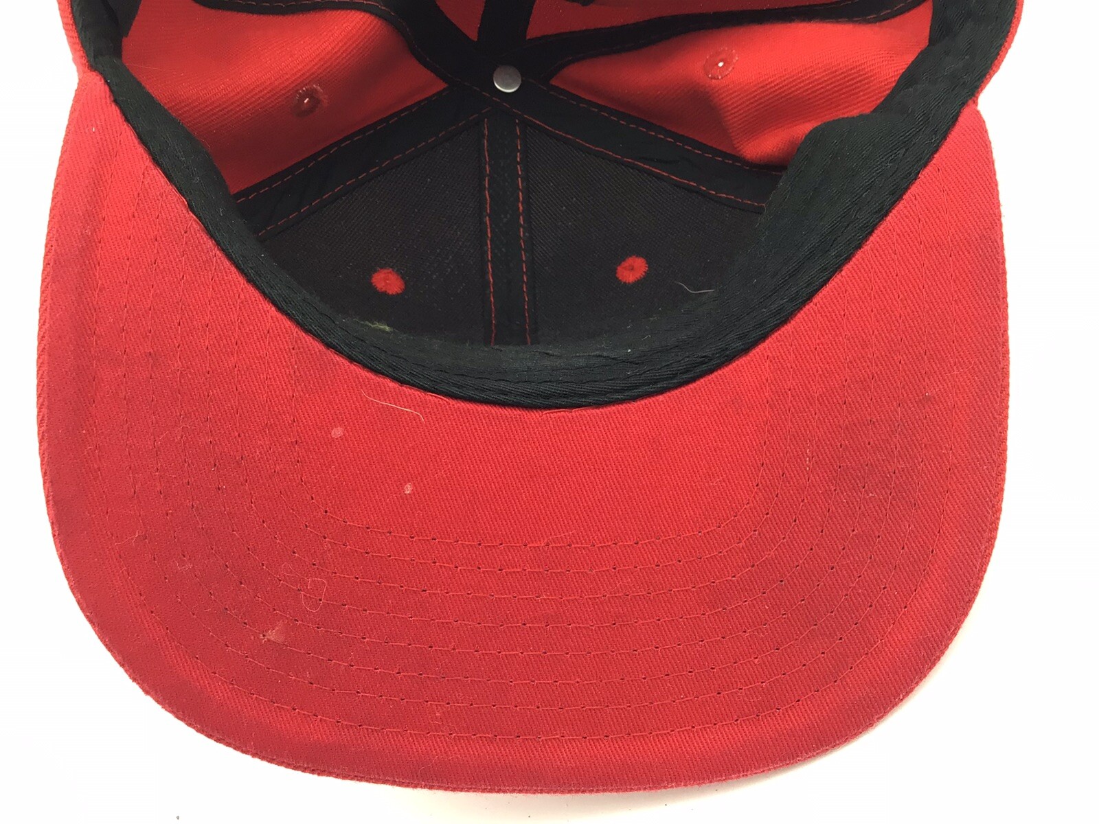 Marvel Red Deadpool Snapback Adjustable Hip Hop C… - image 4