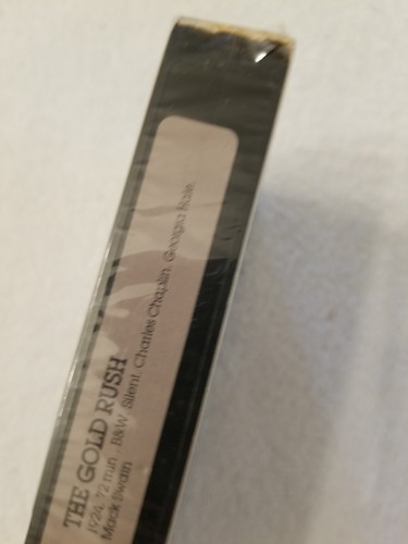 Charlie Chaplin The Gold Rush RSVP Movie Greats VHS New & Sealed - Picture 6 of 10