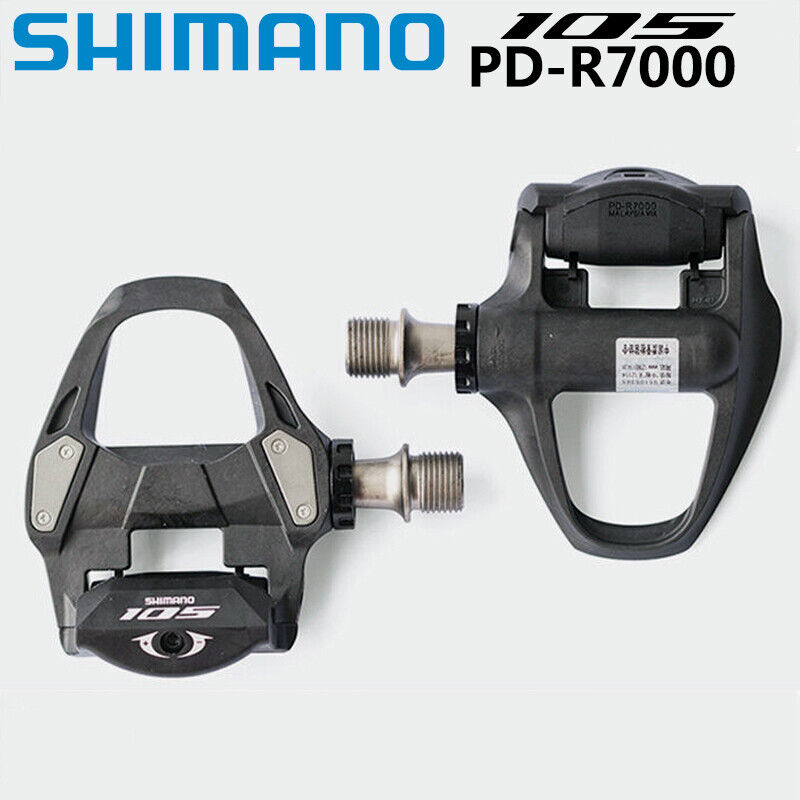 Shimano 105 PD-R7000 Carbon Fiber SPD-SL Clipless Pedal Bike Shimano 105 PD-R7000 Carbon Fiber SPD-SL Clipless Pedal Bike